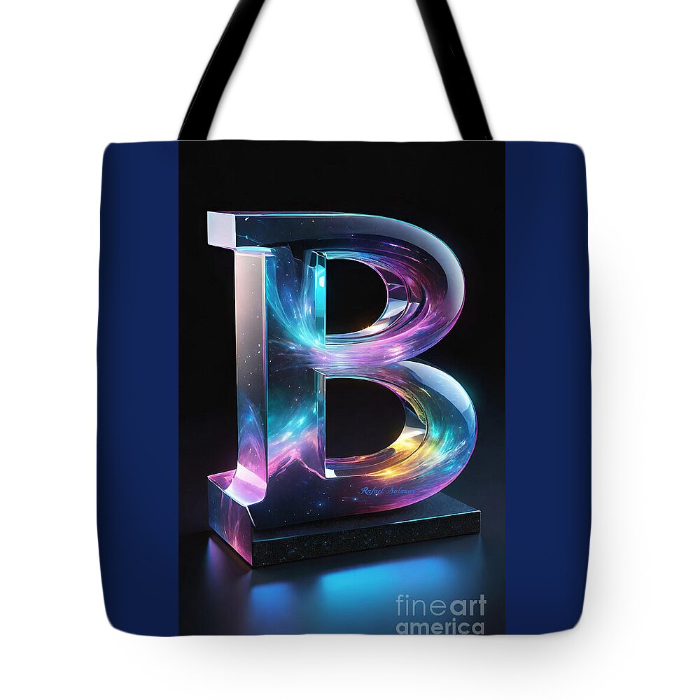Cosmic Alphabet B - Tote Bag