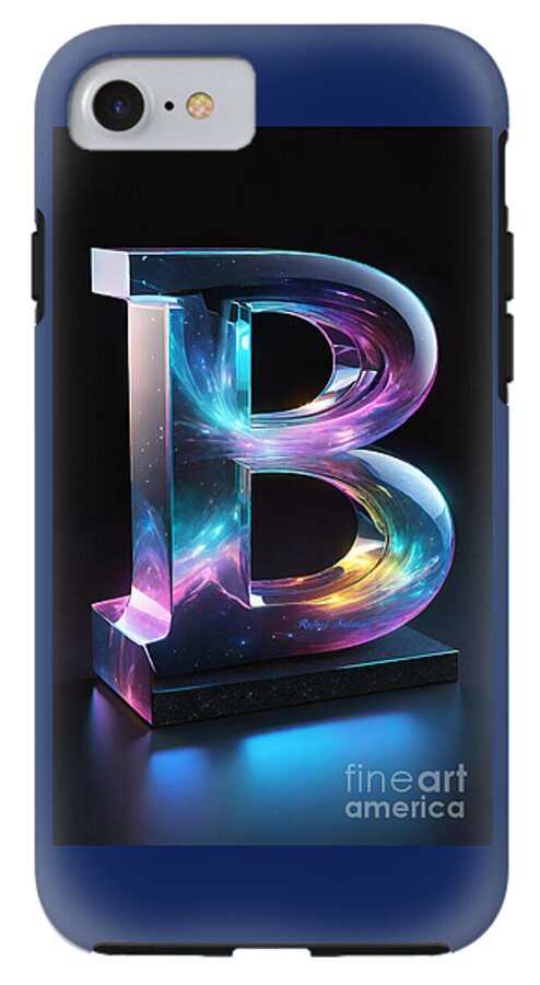 Cosmic Alphabet B - Phone Case