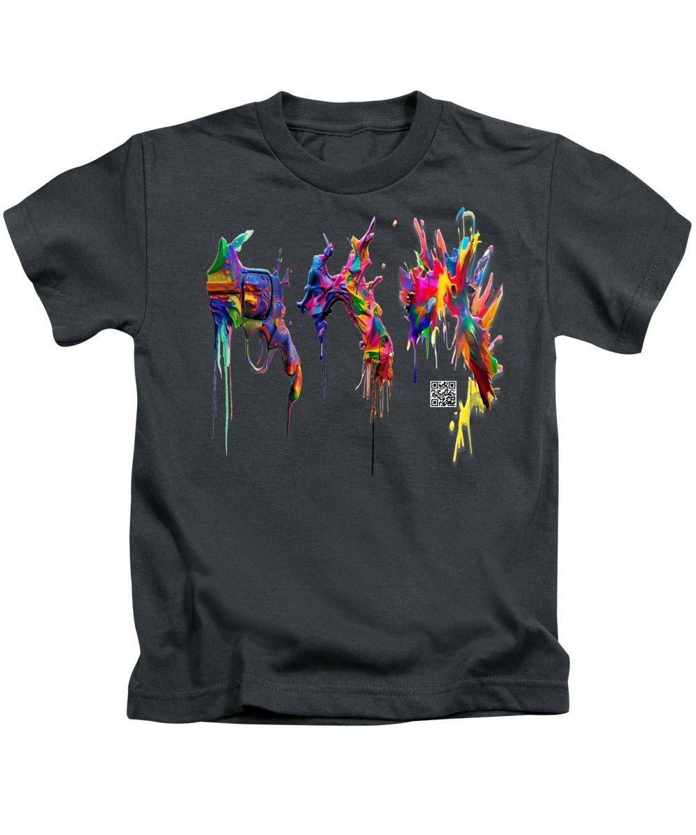 Do It With Art Instead - Kids T-Shirt