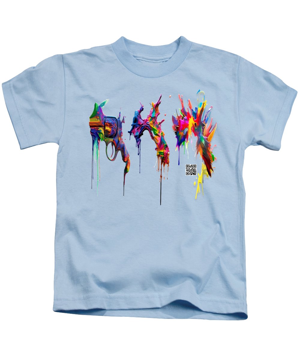 Do It With Art Instead - Kids T-Shirt