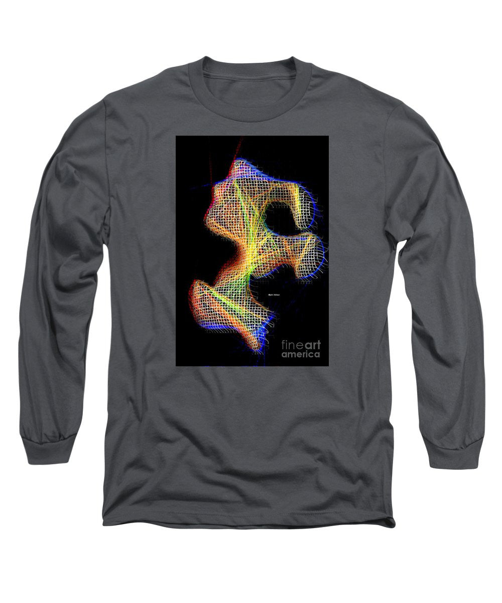 Long Sleeve T-Shirt - 3d Abstract 711