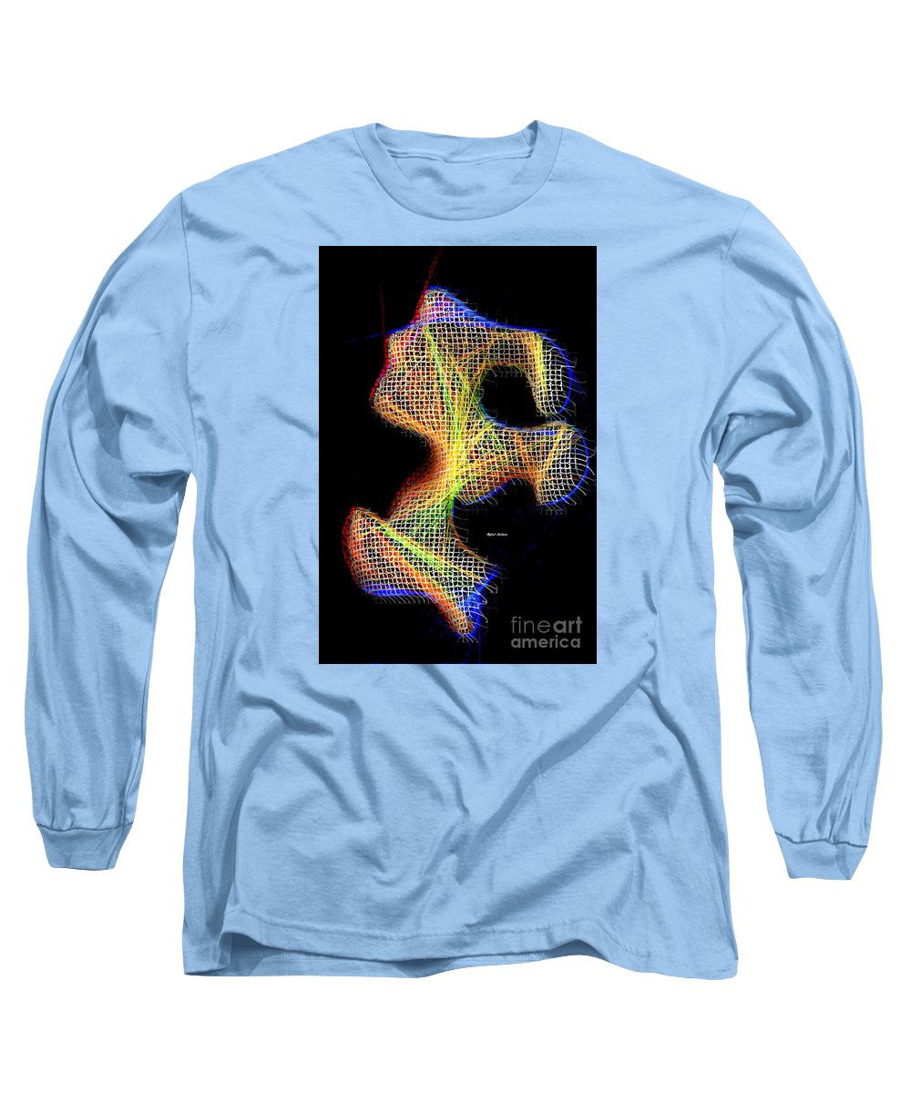 Long Sleeve T-Shirt - 3d Abstract 711