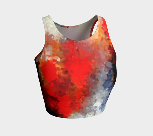 Wheeling and Dealing Athletic Crop Top