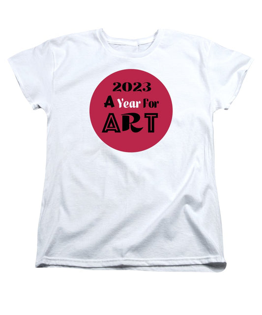 A Year For Art - Viva Magenta - Women's T-Shirt (Standard Fit)