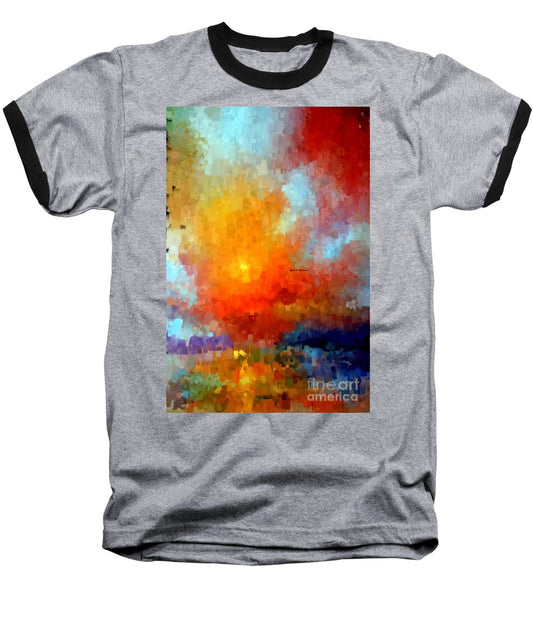 Abstract 028 - Baseball T-Shirt