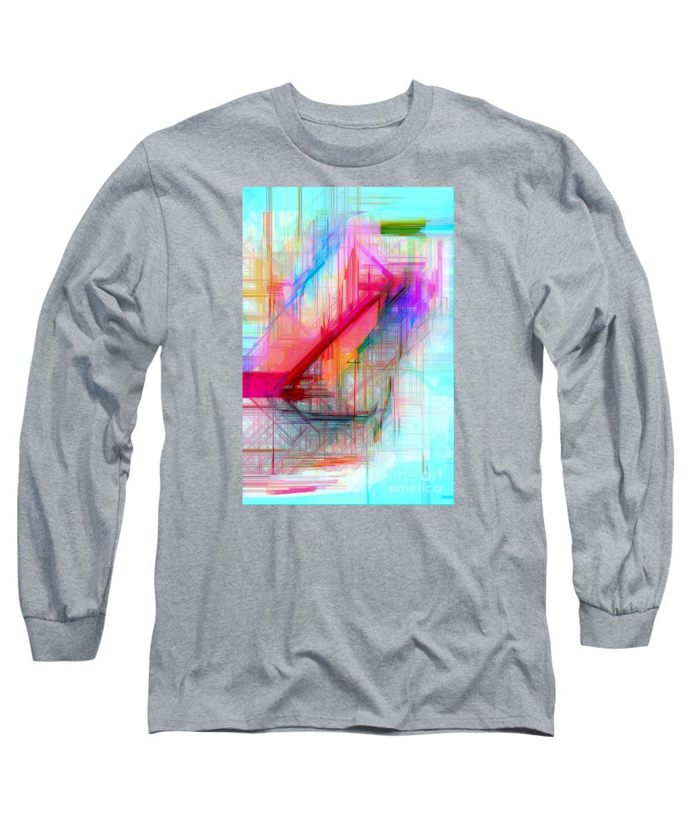Long Sleeve T-Shirt - Abstract 9589