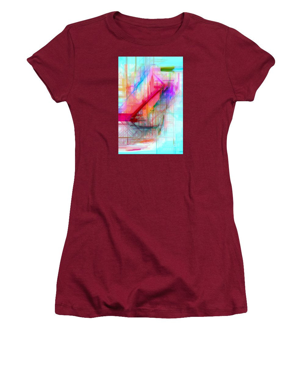 Women's T-Shirt (Junior Cut) - Abstract 9589