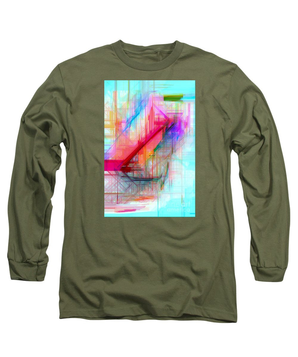 Long Sleeve T-Shirt - Abstract 9589