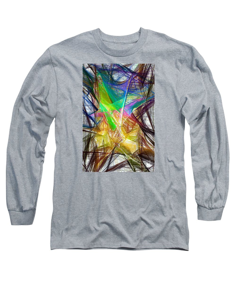 Long Sleeve T-Shirt - Abstract 9618