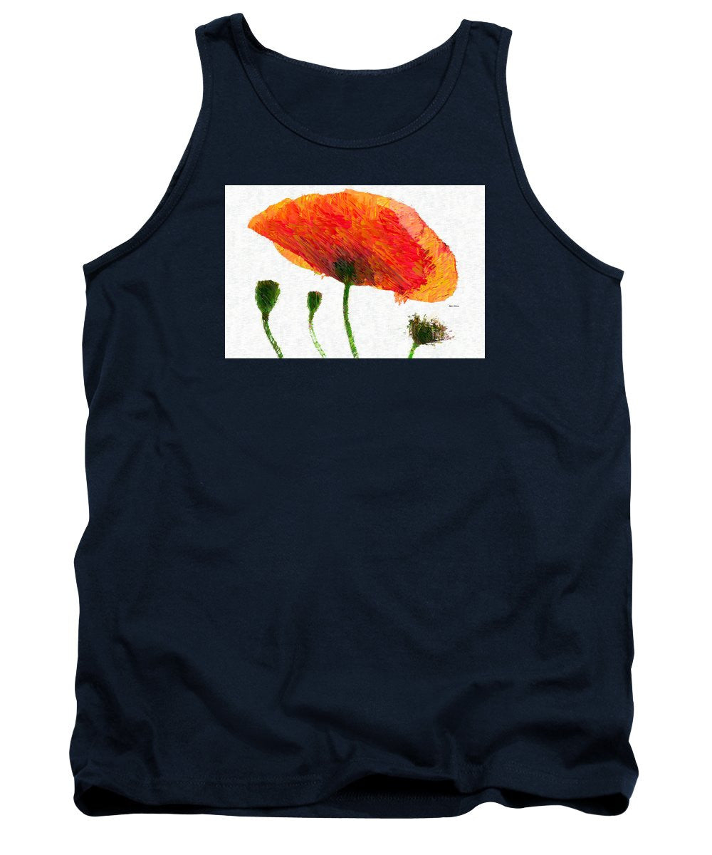 Tank Top - Abstract Flower 0723