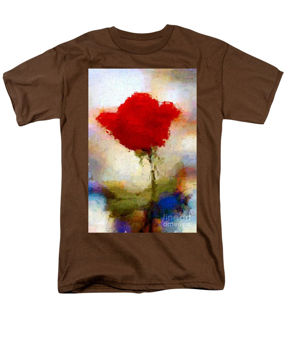 Men's T-Shirt  (Regular Fit) - Abstract Flower 07978