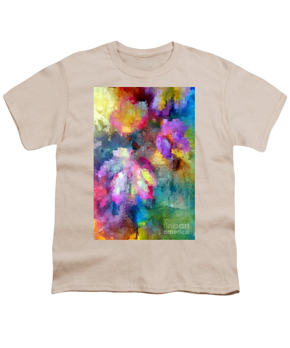Youth T-Shirt - Abstract Flower 0800