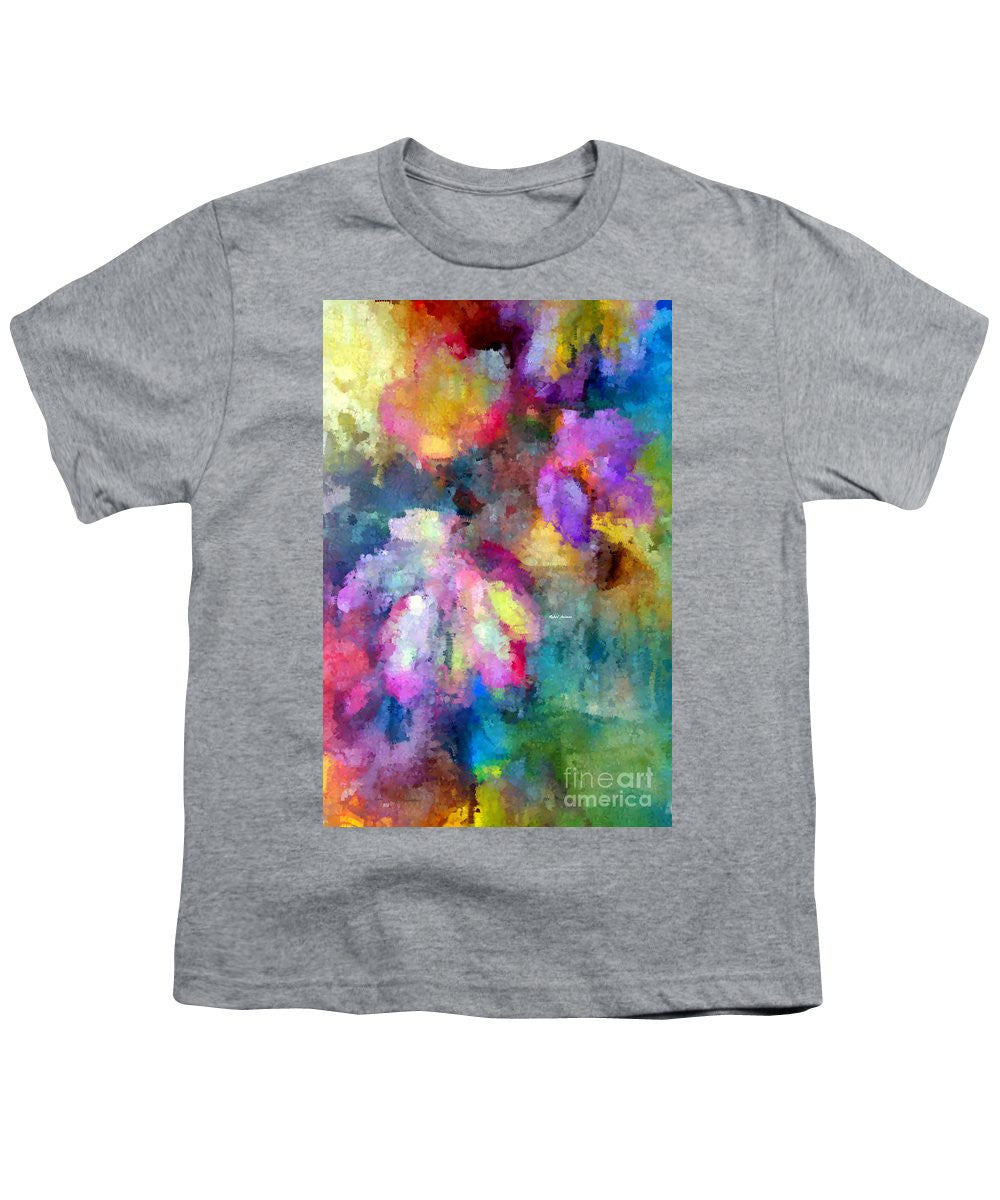 Youth T-Shirt - Abstract Flower 0800