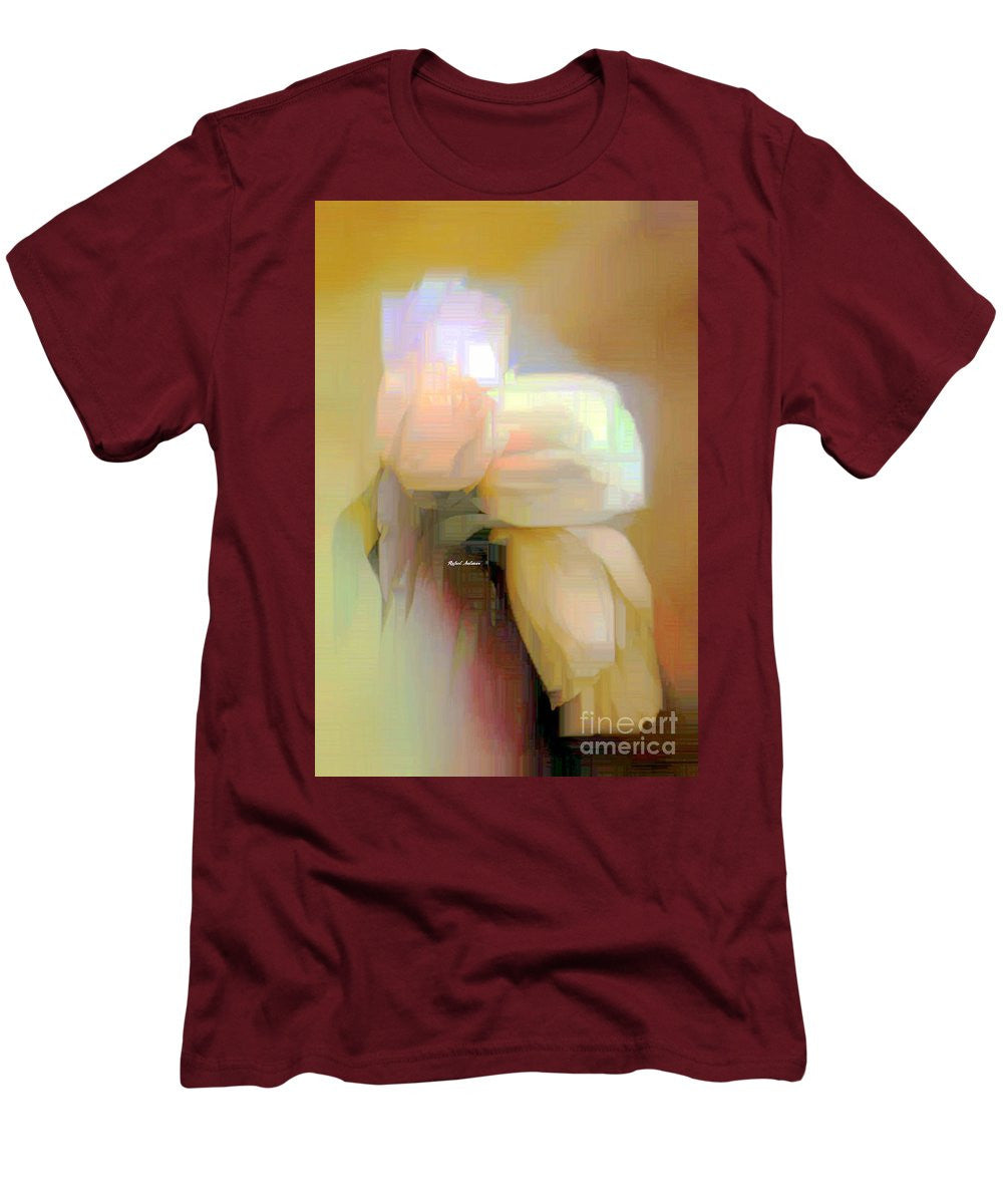 Men's T-Shirt (Slim Fit) - Abstract Flower 9238