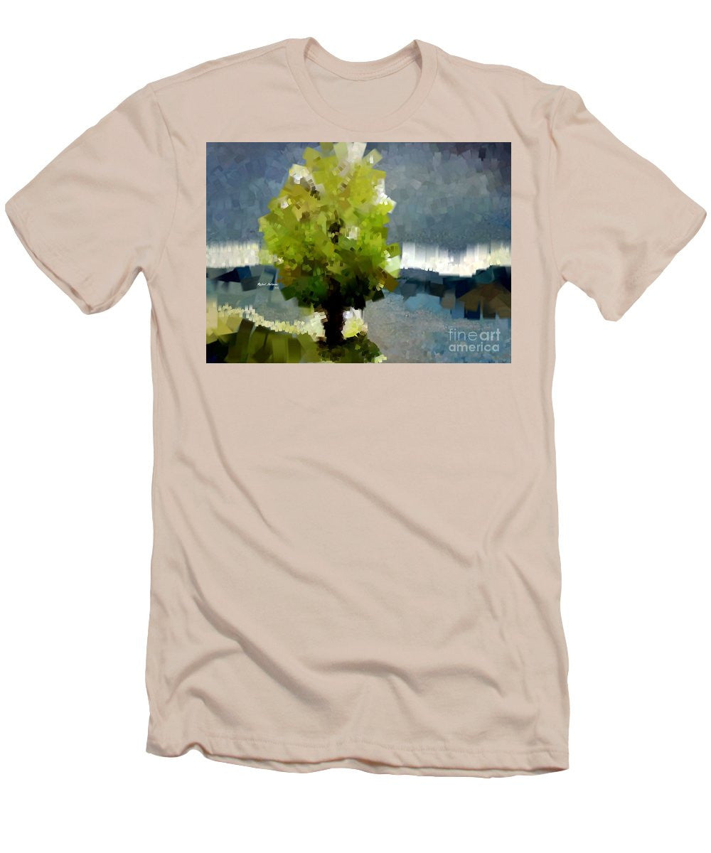 Men's T-Shirt (Slim Fit) - Abstract Landscape 1522