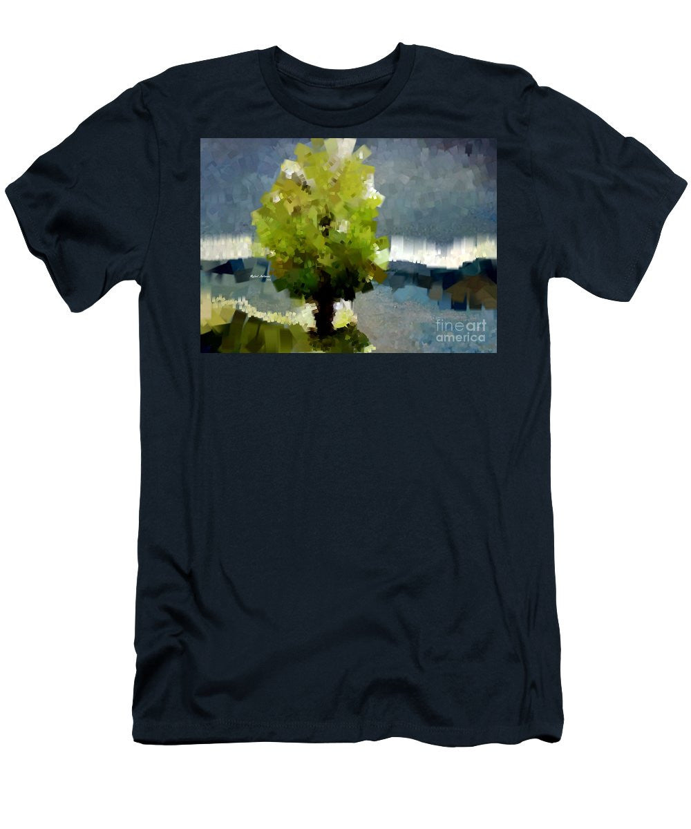 Men's T-Shirt (Slim Fit) - Abstract Landscape 1522