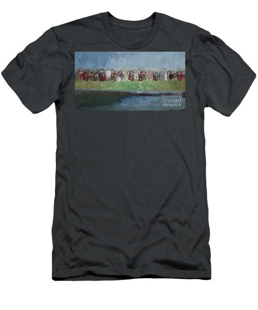 Men's T-Shirt (Slim Fit) - Abstract Landscape 1526