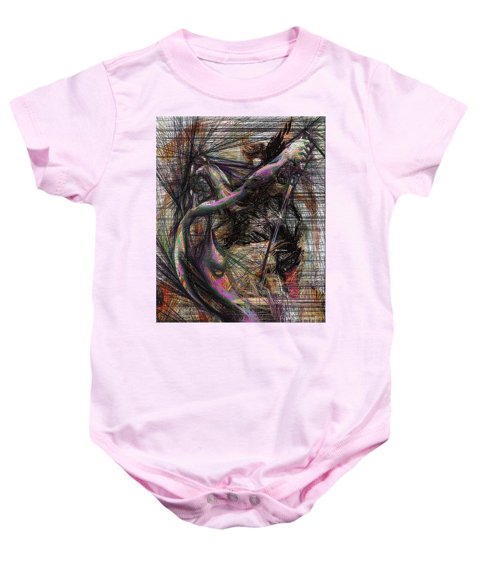 Baby Onesie - Abstract Sketch 1334