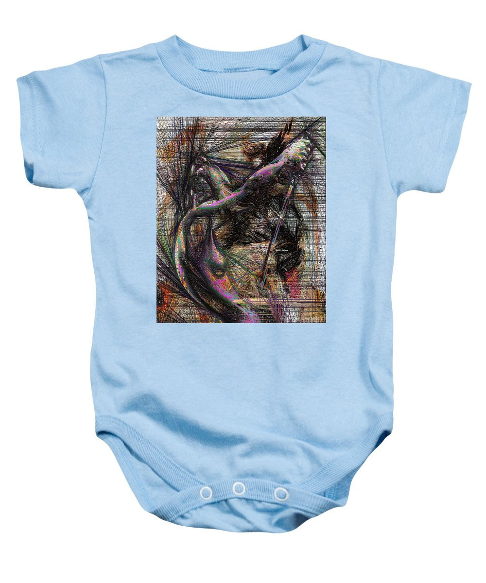 Baby Onesie - Abstract Sketch 1334