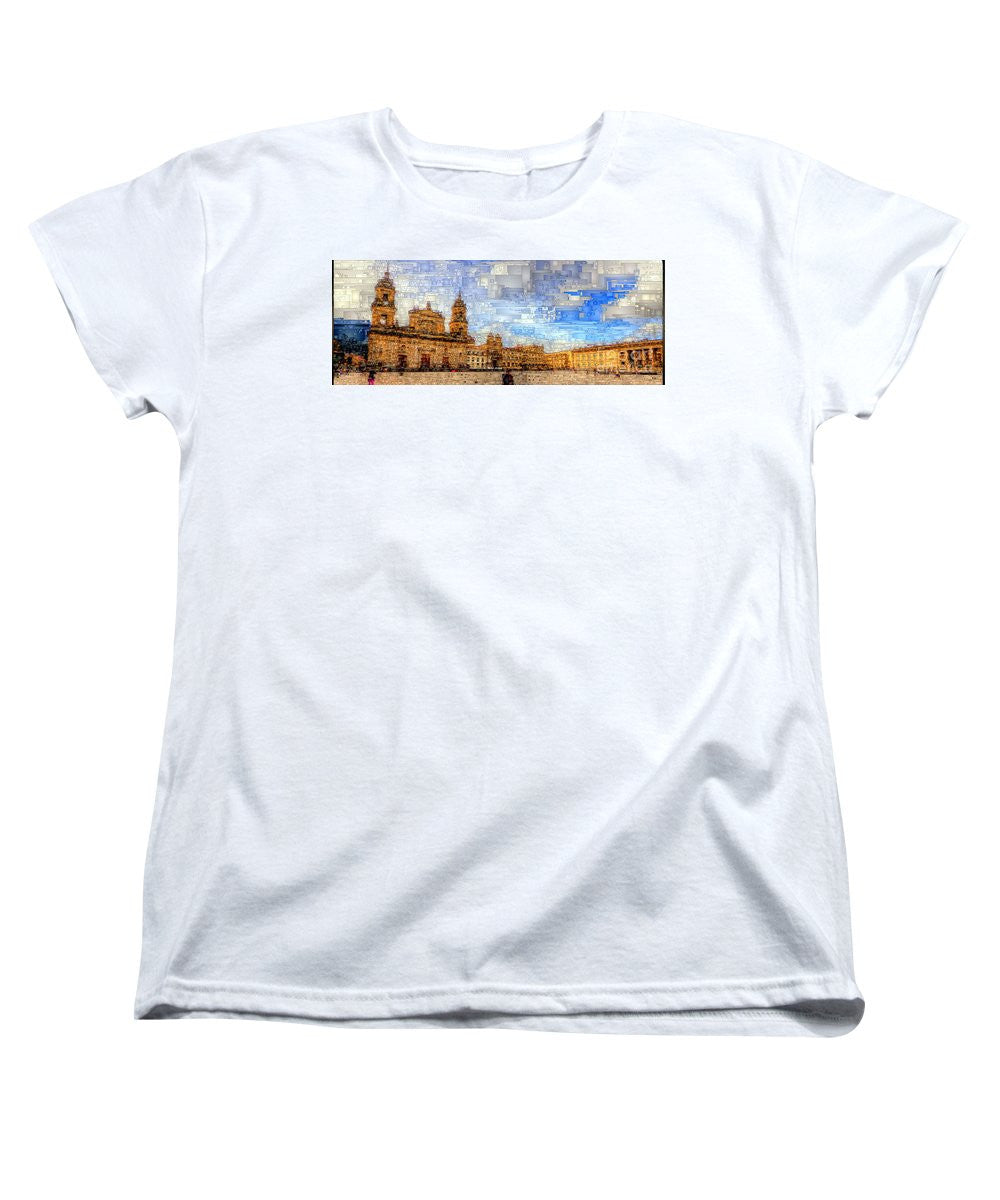Women's T-Shirt (Standard Cut) - Cathedral, Bogota Colombia