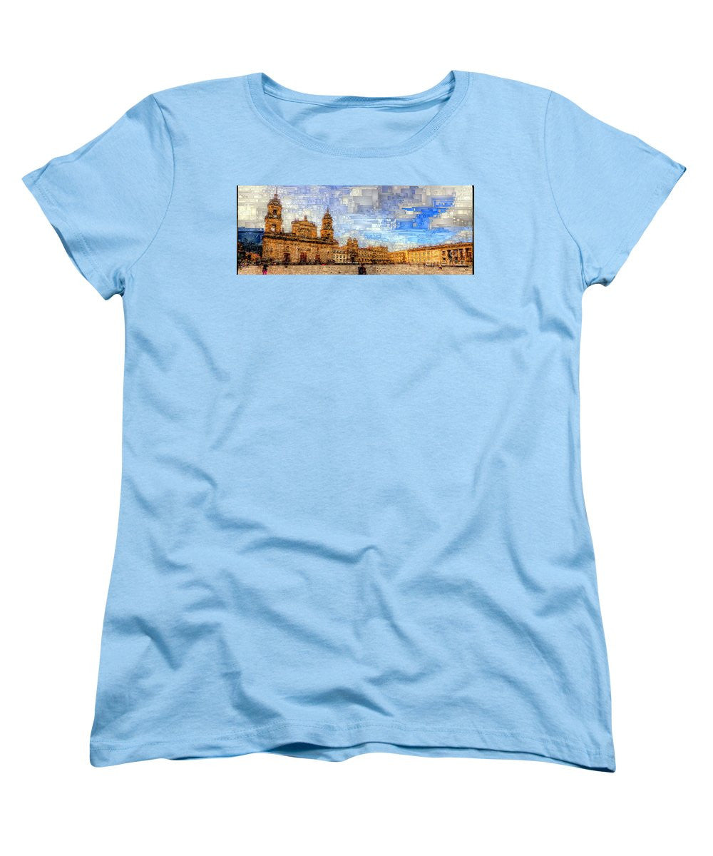 Women's T-Shirt (Standard Cut) - Cathedral, Bogota Colombia