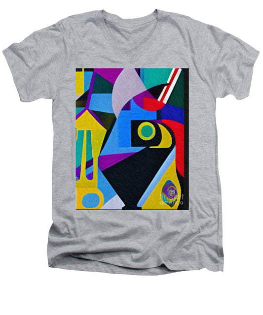 Chromatic Mosaic - Men's V-Neck T-Shirt
