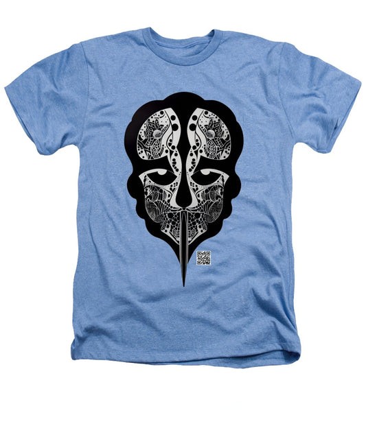 Enigmatic Skull - Heathers T-Shirt