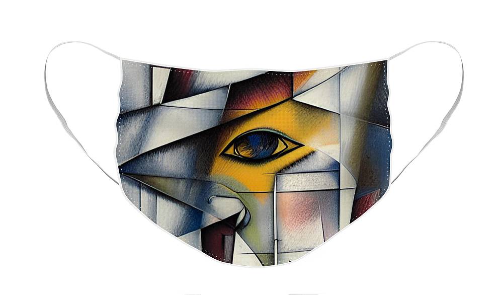 Fragmented Vision - Face Mask