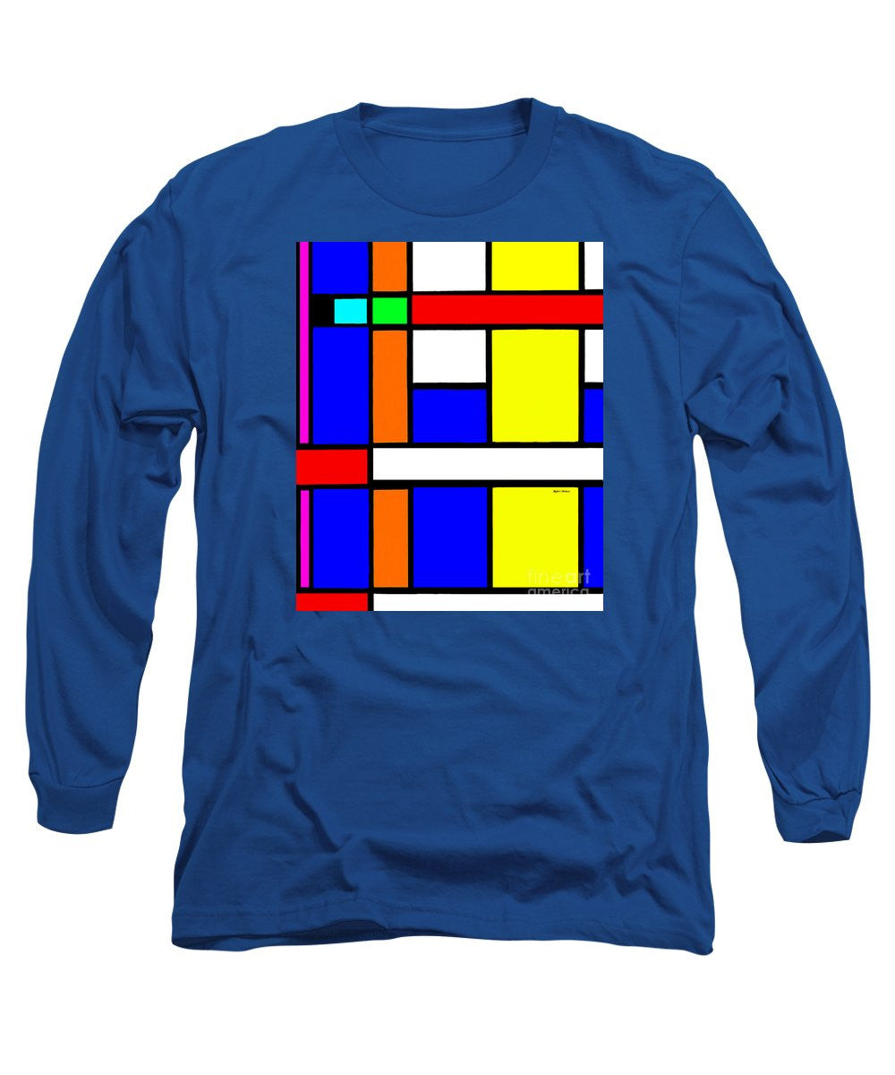 Long Sleeve T-Shirt - Geometric 9706
