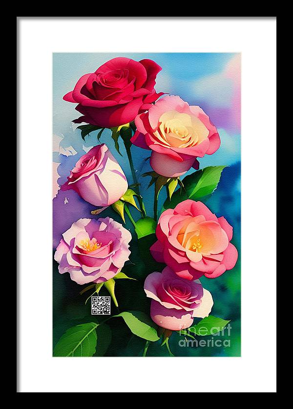 Happy Mother's Day - Framed Print