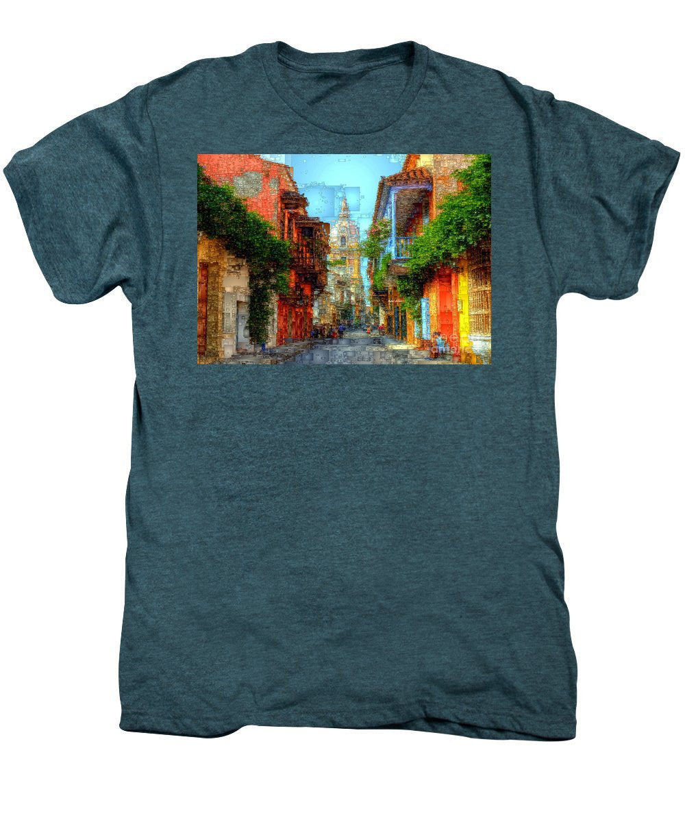 Men's Premium T-Shirt - Heroic City, Cartagena De Indias Colombia