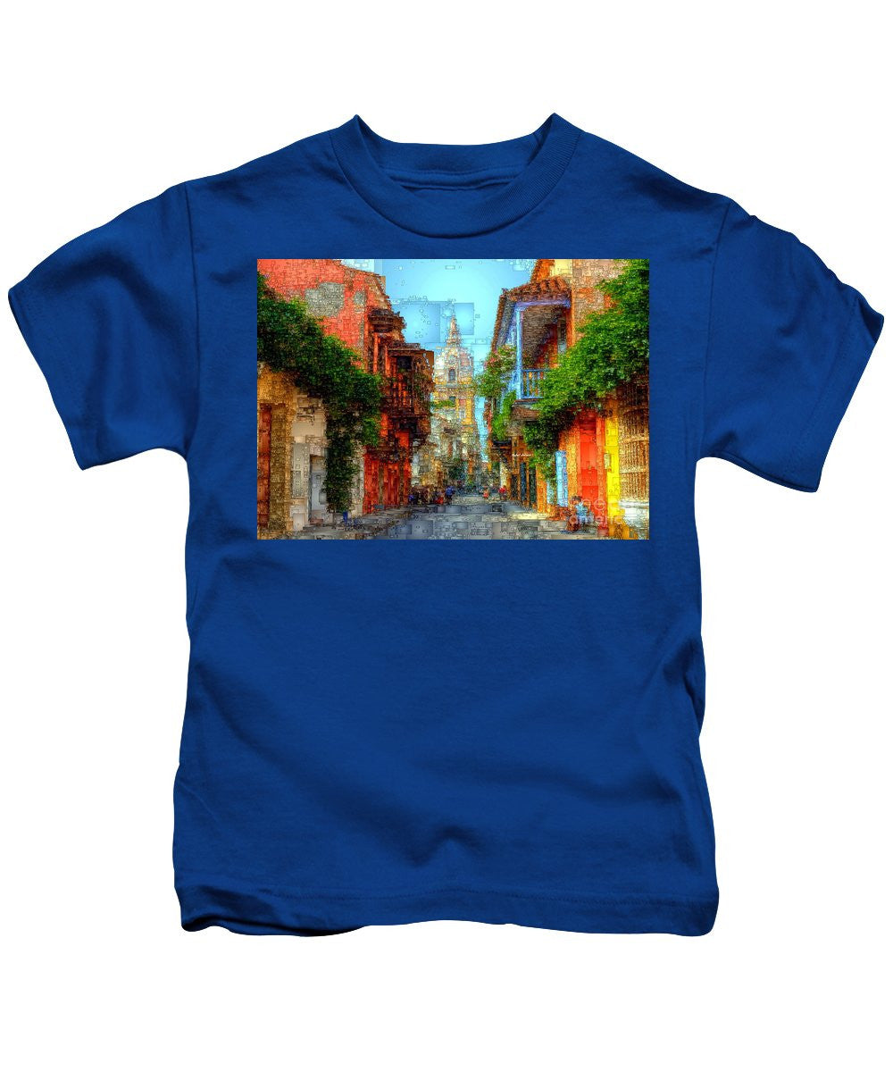 Kids T-Shirt - Heroic City, Cartagena De Indias Colombia