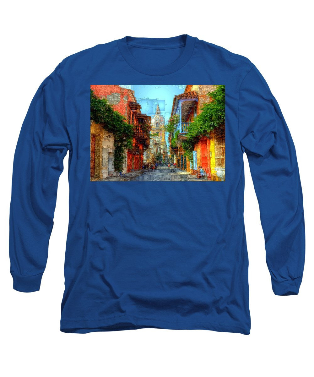 Long Sleeve T-Shirt - Heroic City, Cartagena De Indias Colombia