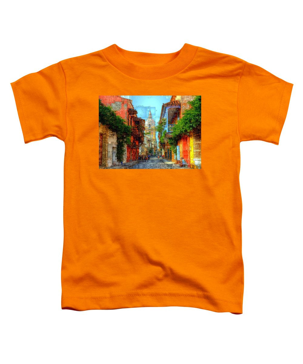 Toddler T-Shirt - Heroic City, Cartagena De Indias Colombia