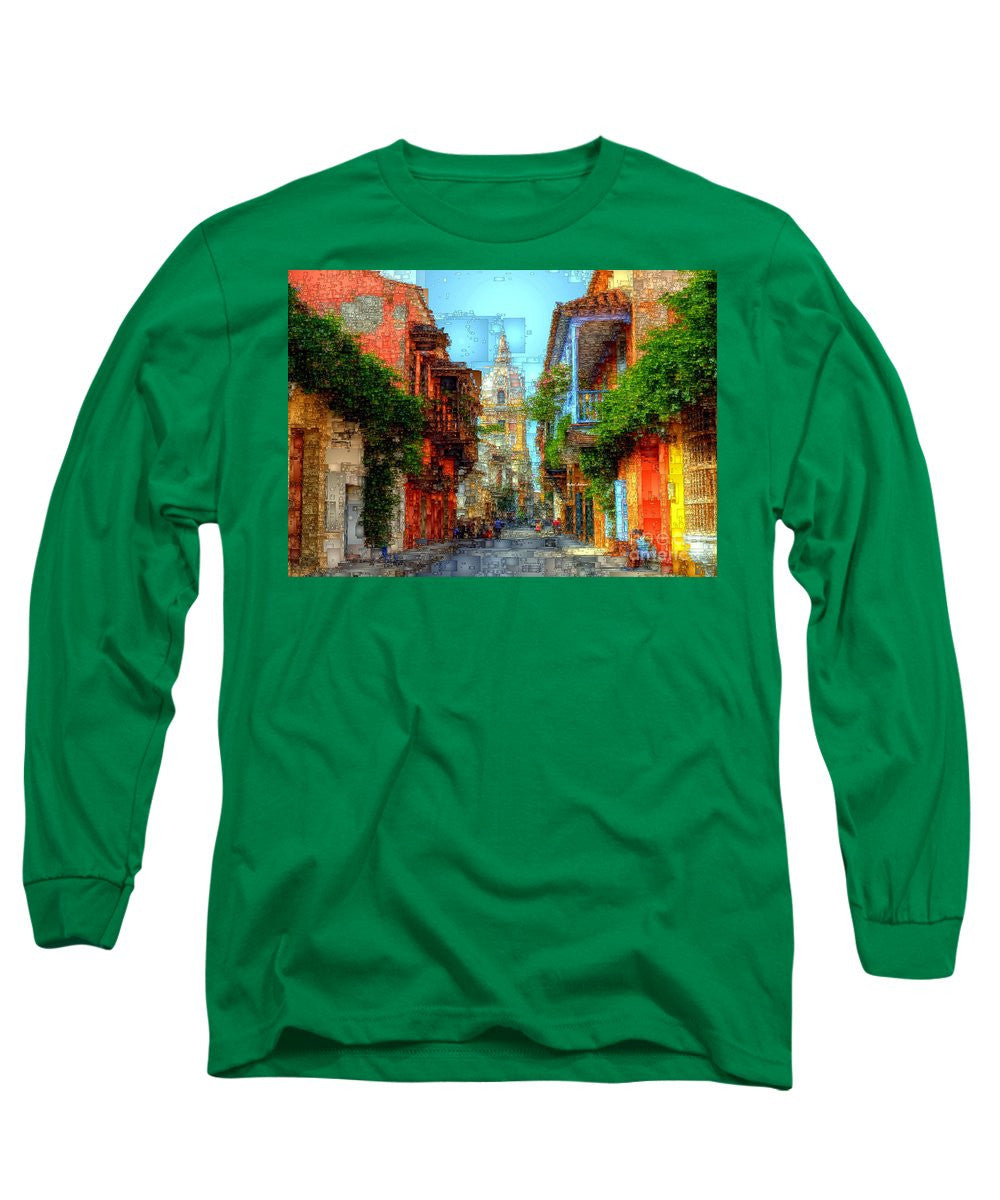 Long Sleeve T-Shirt - Heroic City, Cartagena De Indias Colombia