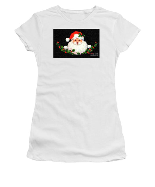 Women's T-Shirt (Junior Cut) - Ho Ho Ho Merry Christmas