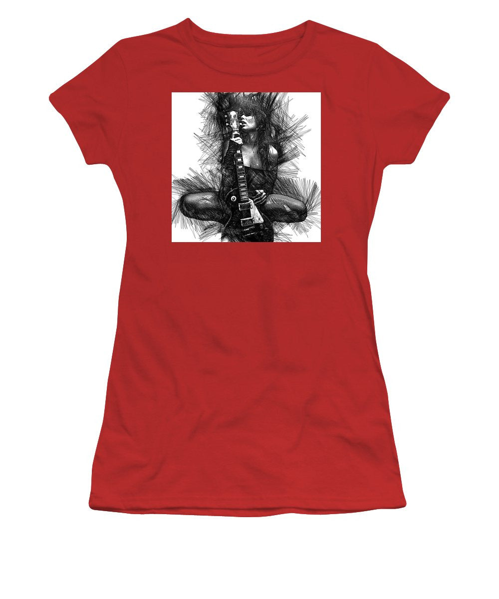 Women's T-Shirt (Junior Cut) - In Love With Music