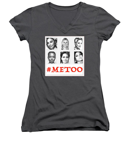 #metoo - Women's V-Neck T-Shirt