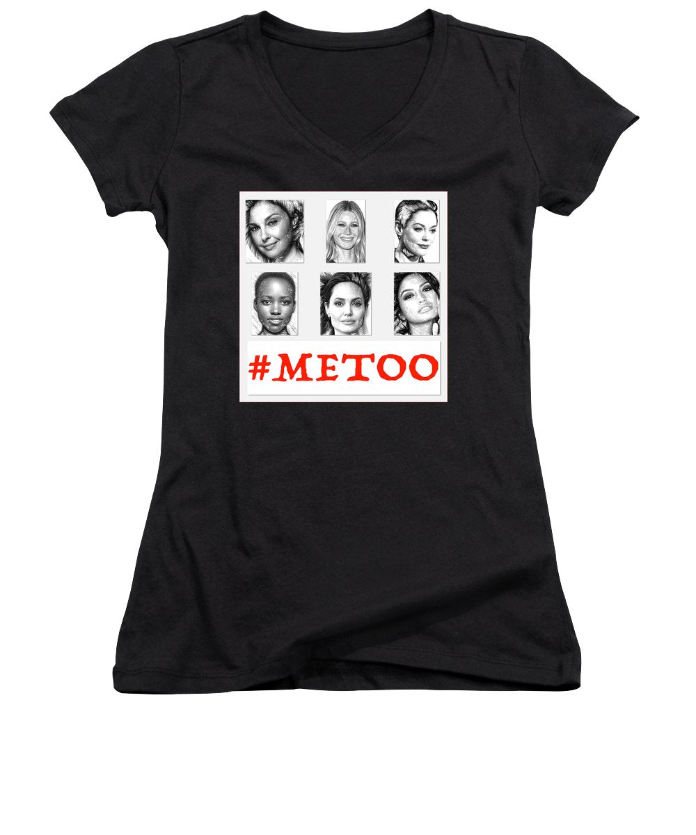 #metoo - Women's V-Neck T-Shirt