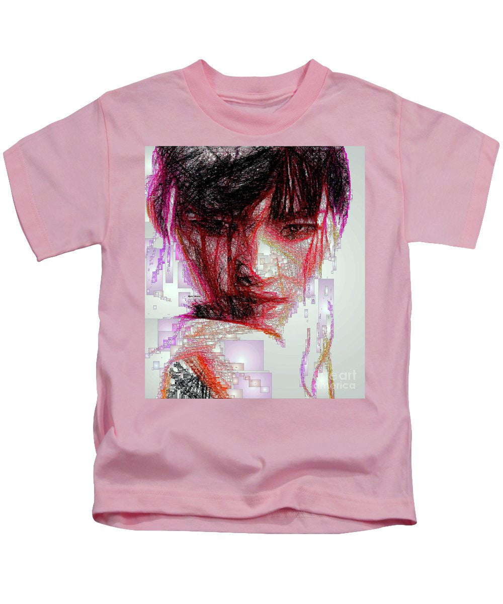 Kids T-Shirt - Oriental Portrait