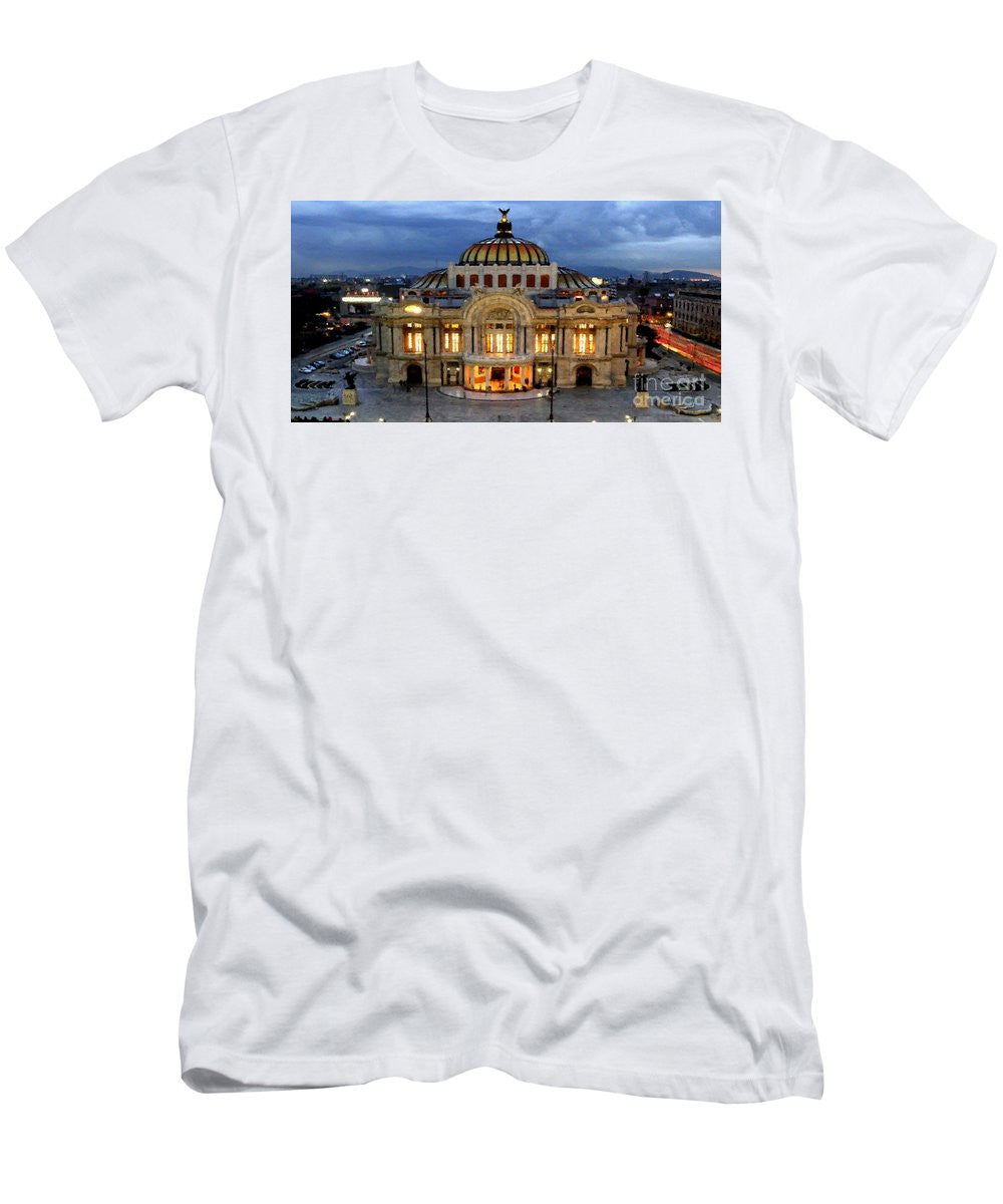Men's T-Shirt (Slim Fit) - Palacio De Bellas Artes Mexico