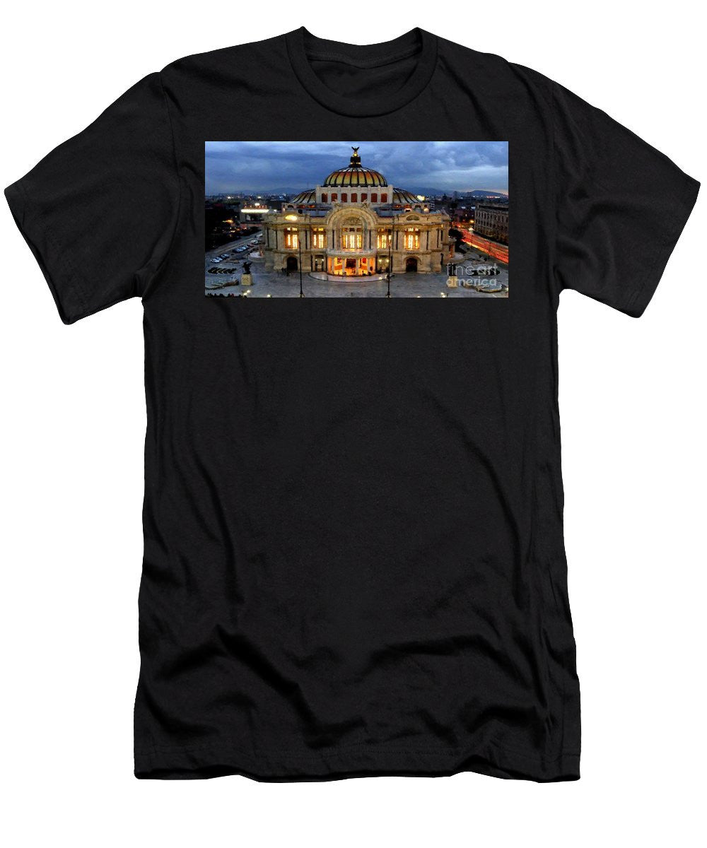Men's T-Shirt (Slim Fit) - Palacio De Bellas Artes Mexico