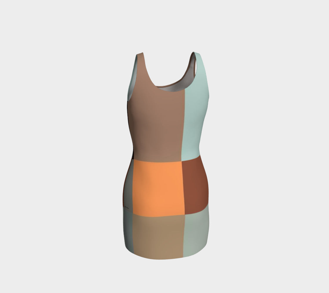 Projection and Perception Bodycon Dress