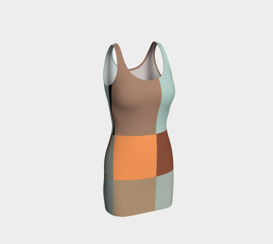 Projection and Perception Bodycon Dress