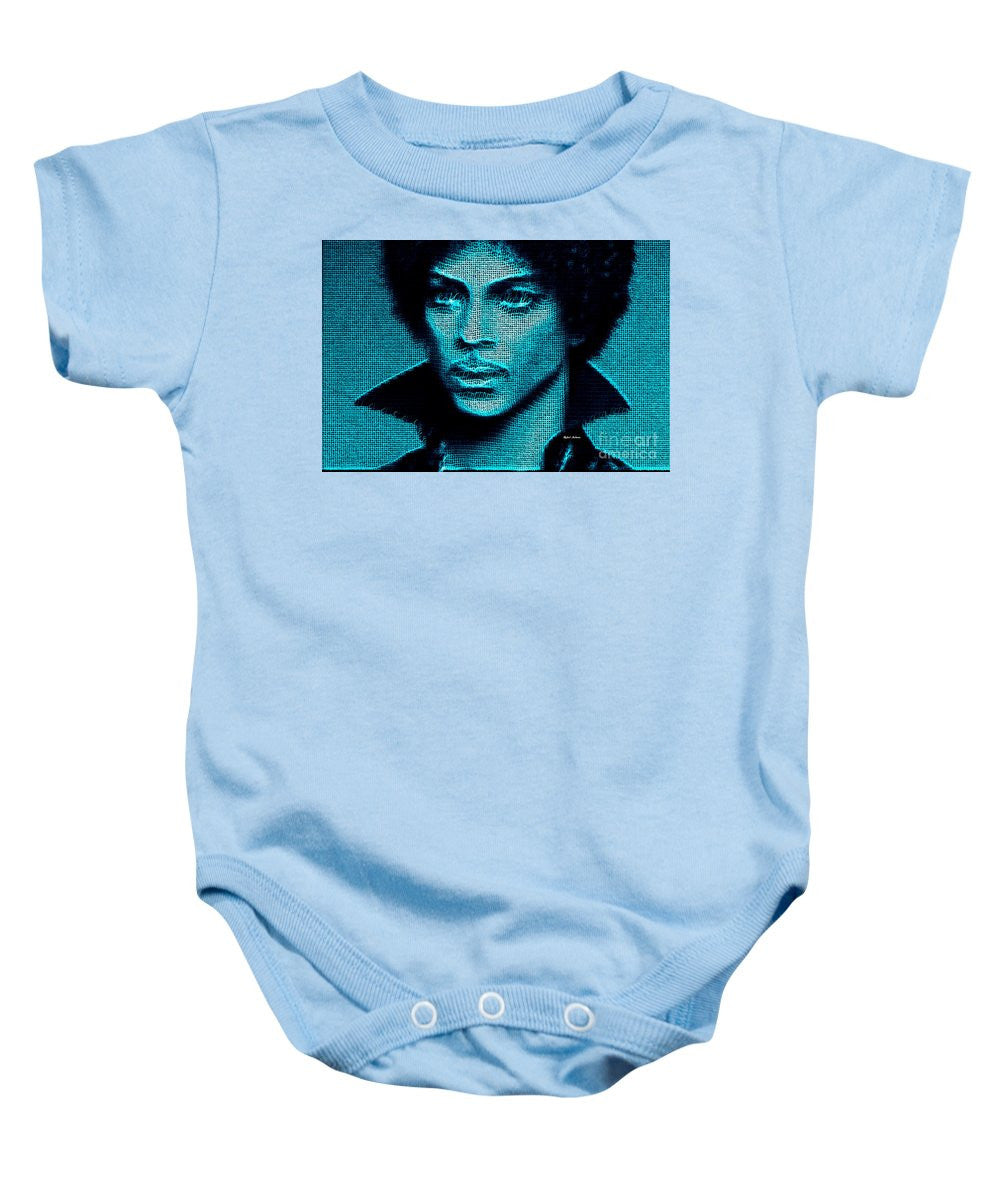 Baby Onesie - Prince - Tribute In Blue
