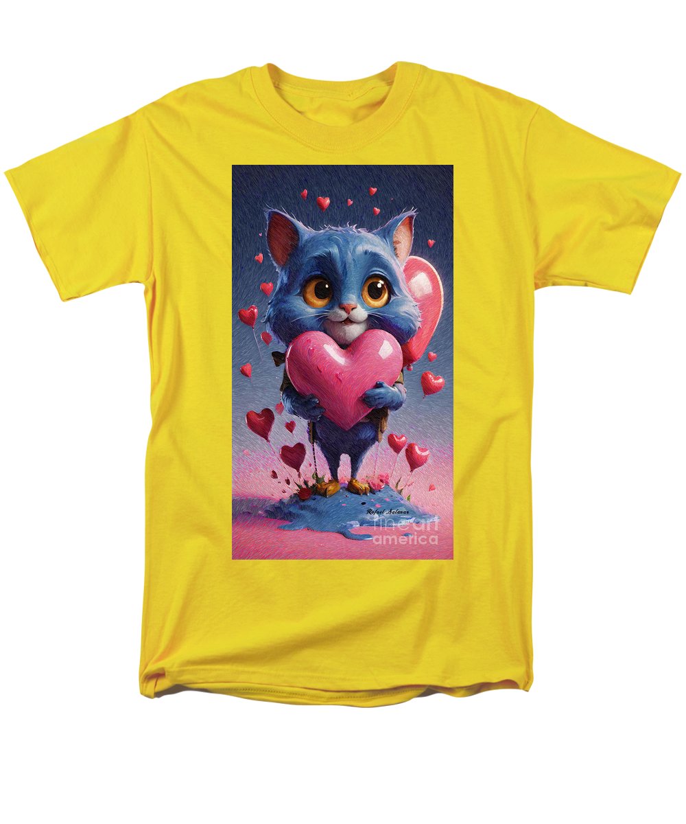 Purr-fect Love Melt - Men's T-Shirt  (Regular Fit)