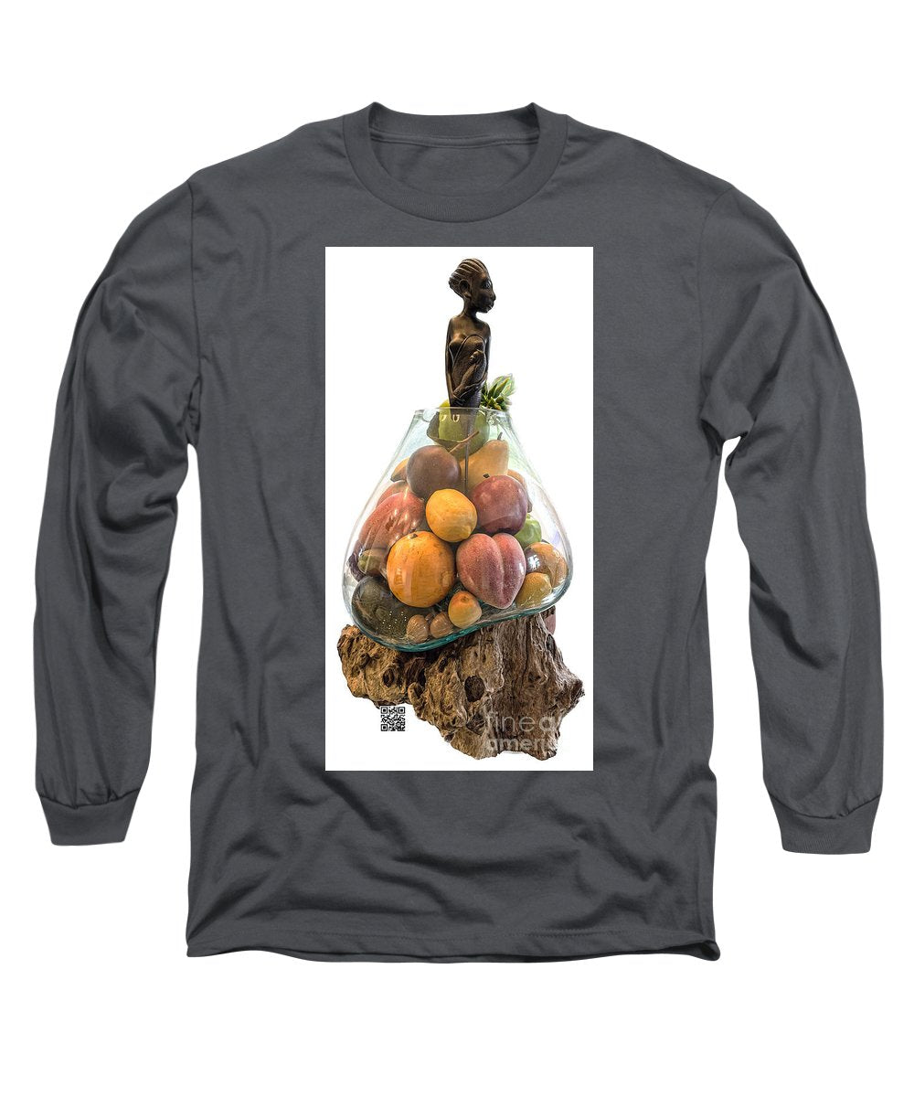 Roots of Nurturing A Fusion of Cultures - Long Sleeve T-Shirt