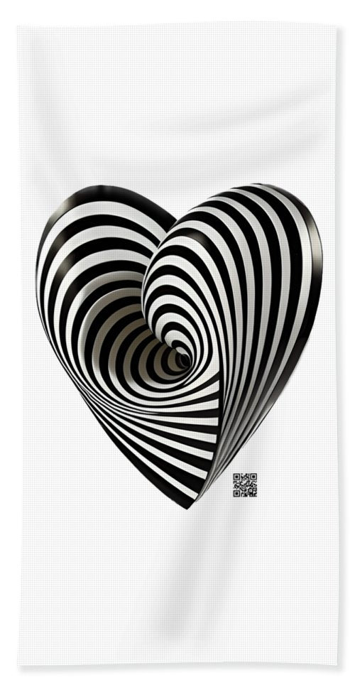 Twists and Turns of the Heart - Beach Towel