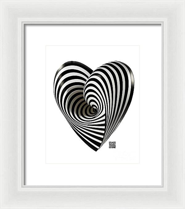 Twists and Turns of the Heart - Framed Print