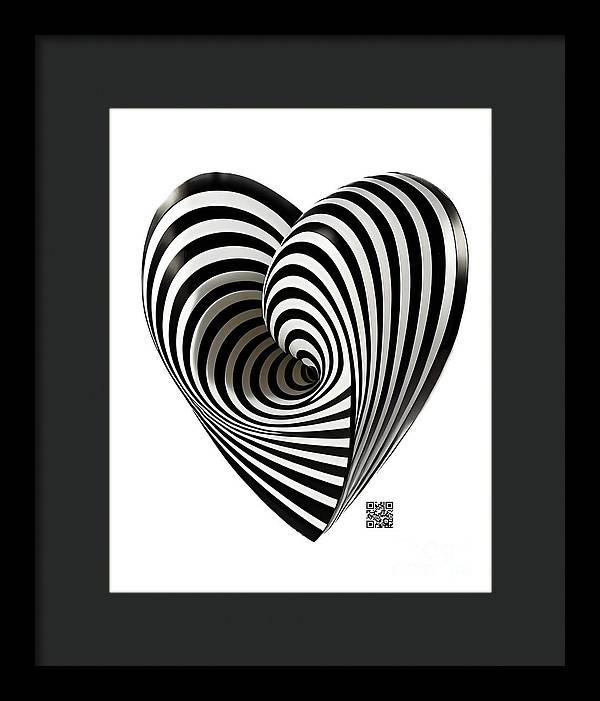 Twists and Turns of the Heart - Framed Print